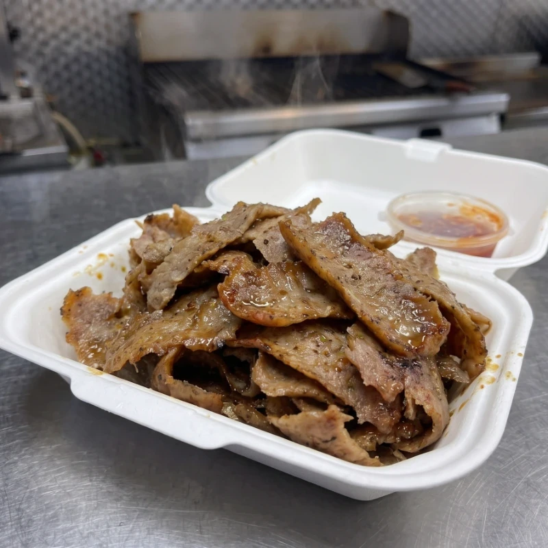 PORTION OF DONER MEAT