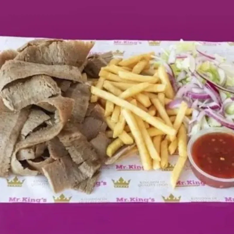 Donner Meat With Fries