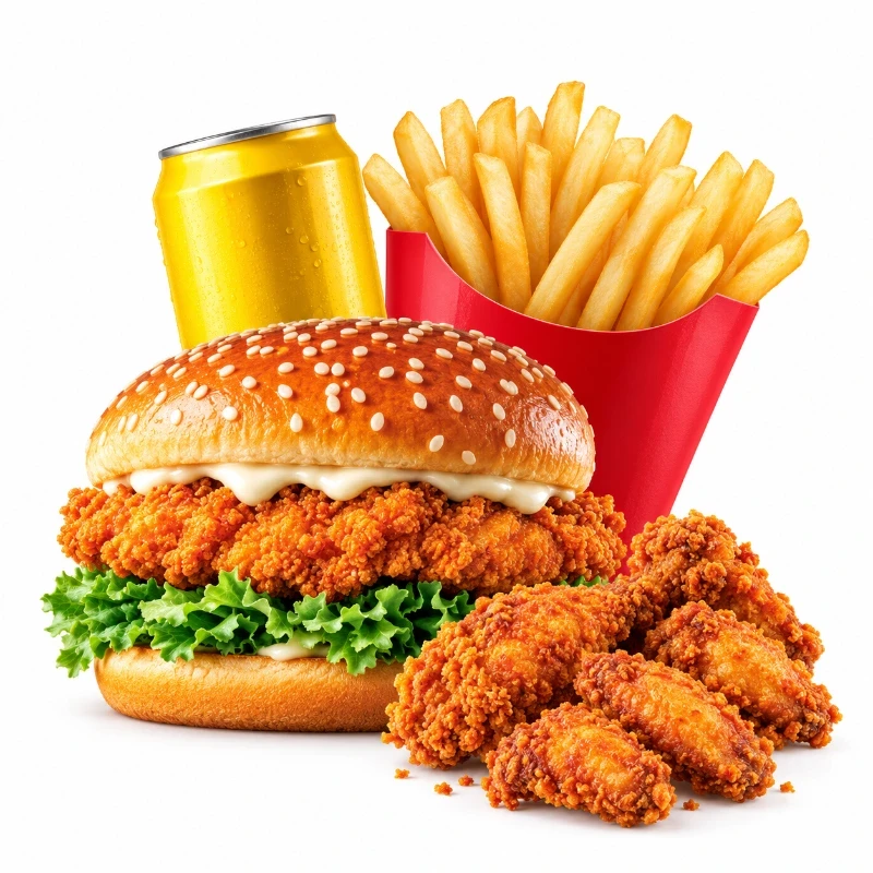 (3)Chicken Combo Meal