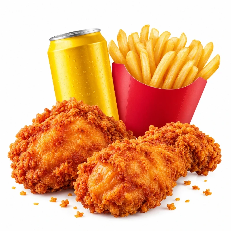(13)2 Pcs Chicken Meal