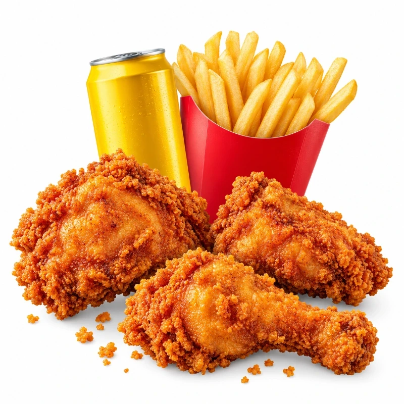 (14)3 Pcs Chicken Meal