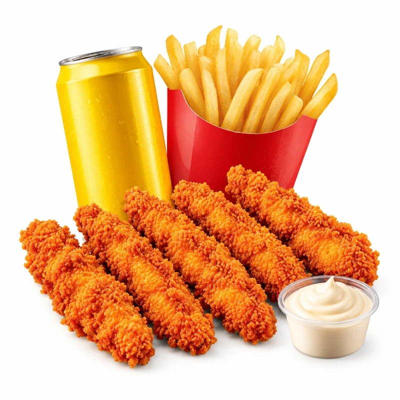(6)Chicken Strips Meal